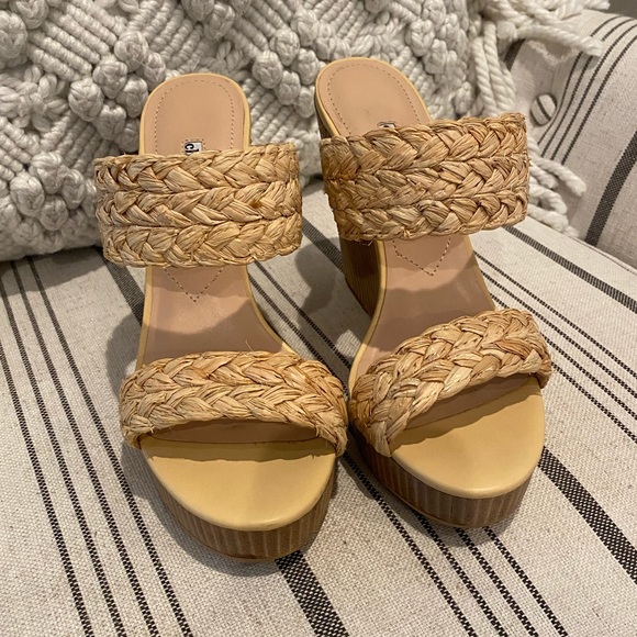 CHARLES DAVID wedge sandals - Picture 3 of 6